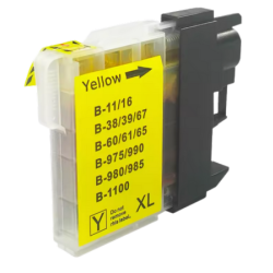 Tusz INQ LC985Y YELLOW do Brother DCPJ125/J315W zamiennik